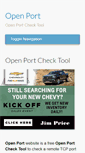 Mobile Screenshot of openport.net